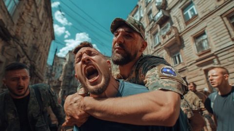Одеса в пламъци. Народът срещу „гробарите“ от ТЦК. Одеситите пребиха наказателните отряди на Зеленски