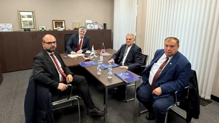 Румен Петков, Георги Стамболиев, кмет на община Опан, Генчо Колев, Вячеслав Пшеничников, Максим Белопотапов